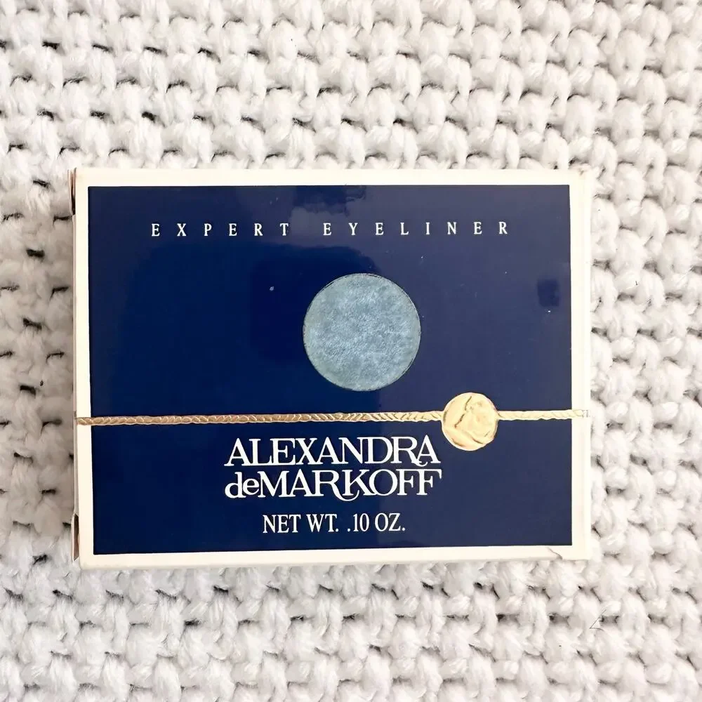 Alexandra de Markoff Expert Eyeliner NIB Expert Blue 0549-02 Compact Applicator